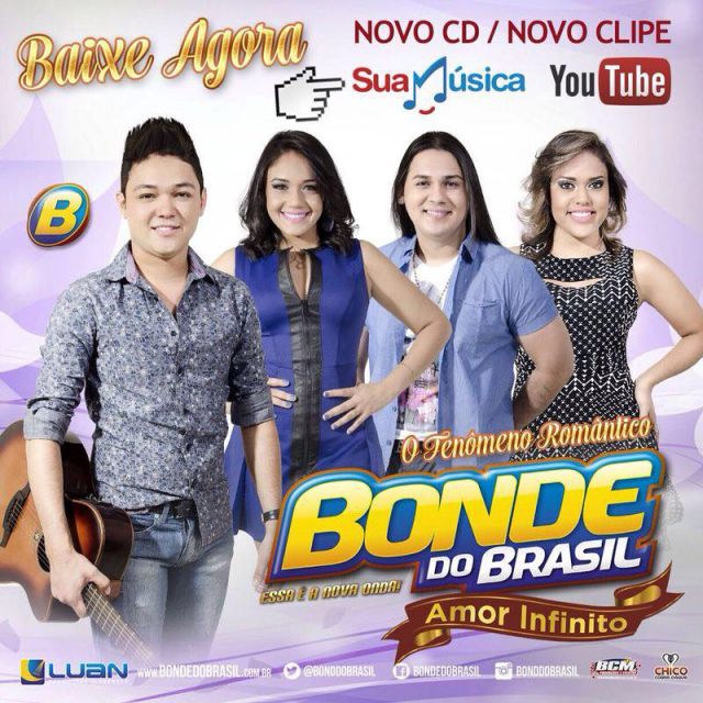 Lanamento do novo cd e novo clip da Banda Bonde do Brasil 